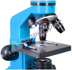 Микроскоп Levenhuk Rainbow 2L Azure (Лазурь)